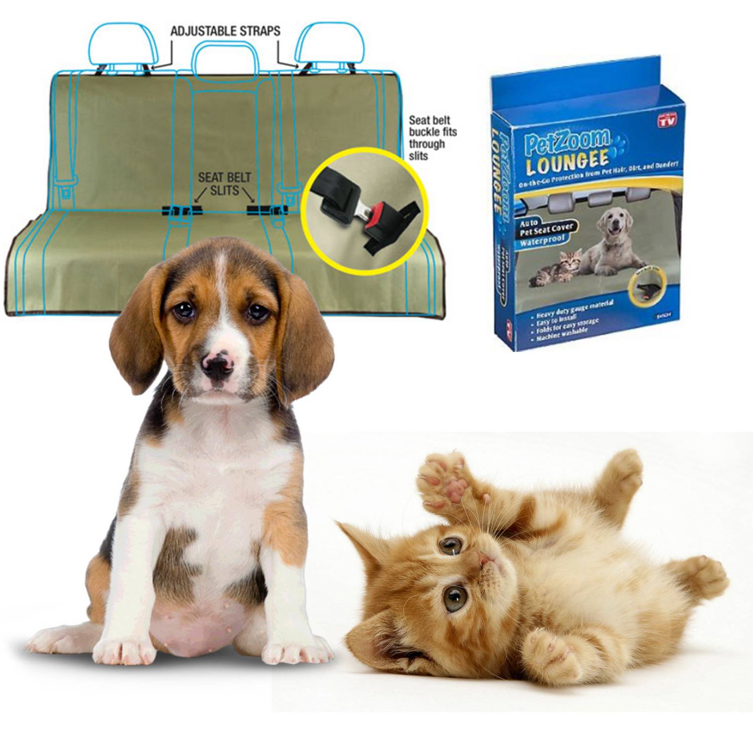 Funda de Asiento para mascotas 🚗🐾